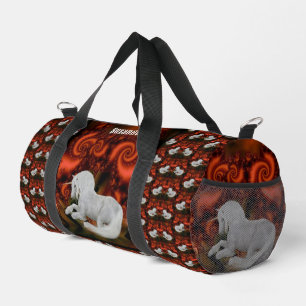 Sac De Sport Licorne Cheval Personnalisée