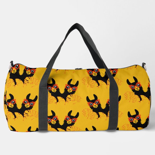 Sac De Sport Llama Sisters (Recto)