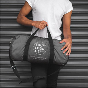 Sac De Sport Logo commercial de marque grise Swag promotionnel