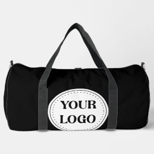 Sac De Sport Logo Marque Noire Entreprise Commerciale Société