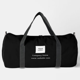 Sac De Sport Logo Personnalisé Entreprise Black Business Entrep