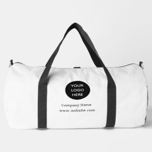 Sac De Sport Logo Personnalisé Entreprise White Entreprise