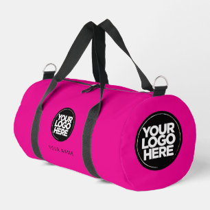 Sac De Sport Logo personnalisé et texte promotionnel d'affaires