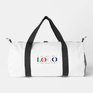 Sac De Sport Logo Rectangle Entreprise Personnalisé Coloré