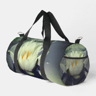 Sac De Sport Lotus Blossom Lily Personnalisé