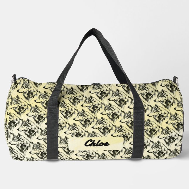 Sac De Sport Loup (Recto)