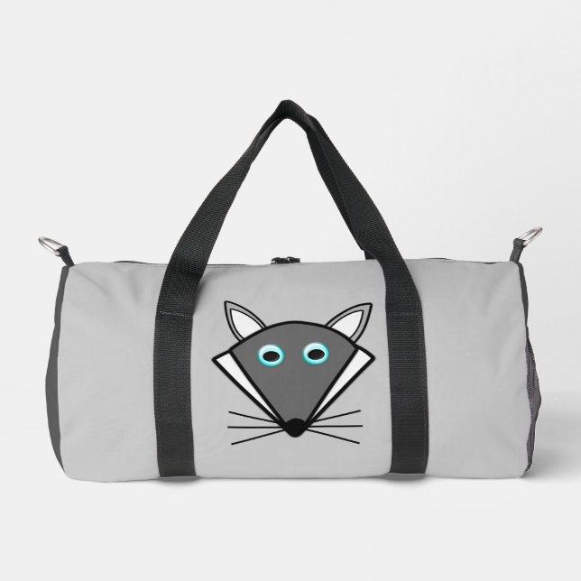 Sac De Sport Loup d'Halloween mignon (Recto)