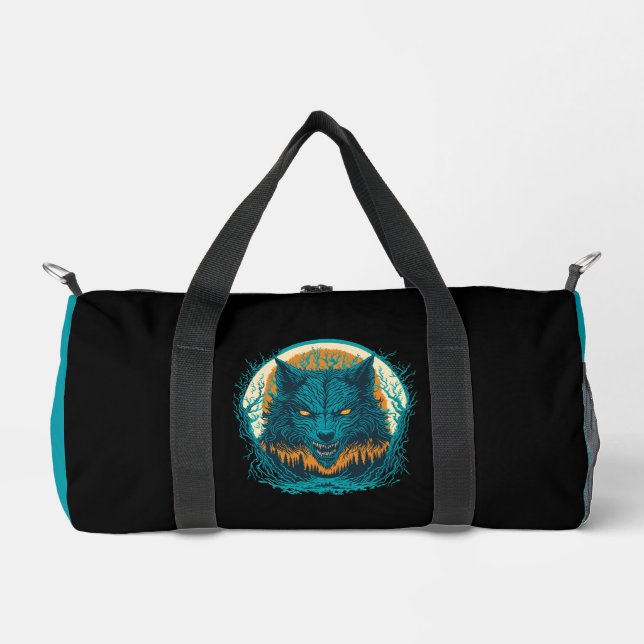 Sac De Sport Loup-garou effrayant (Recto)