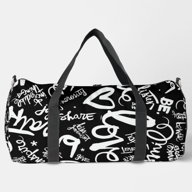 Sac De Sport Love Words (Recto)