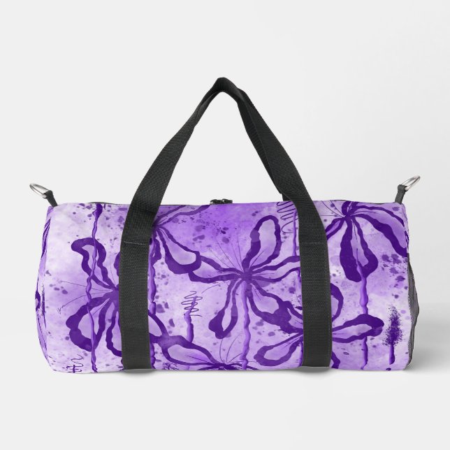 Sac De Sport Lys encollés - Violet (Recto)