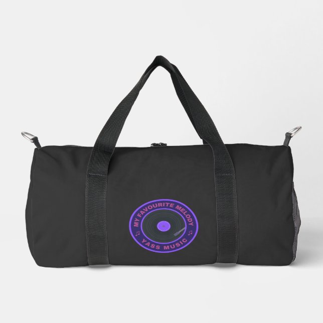 Sac De Sport Ma musique préférée Yass (Recto)