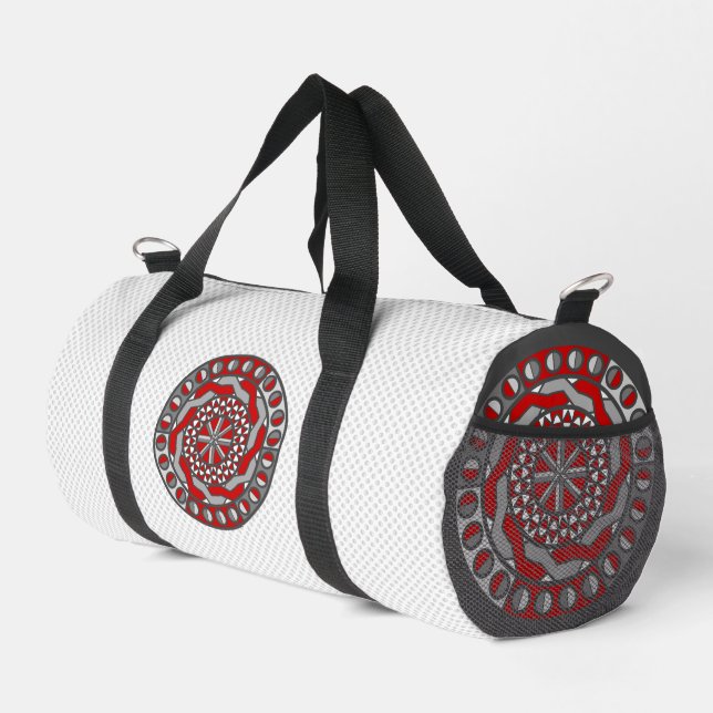Sac De Sport Machinerie rouge (Coin droit)