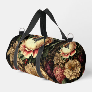 Sac De Sport Magnifique arrangement floral Vintage