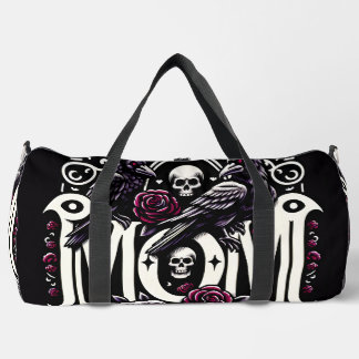 Sac De Sport Maman Avec 2 Ravages & Crâne
