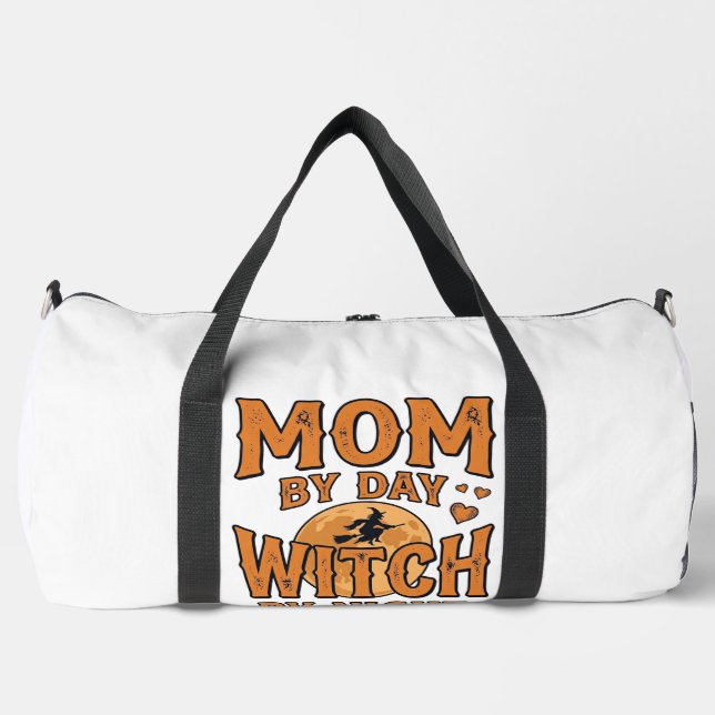 Sac De Sport Maman le jour sorcière la nuit conception de chemi (Recto)
