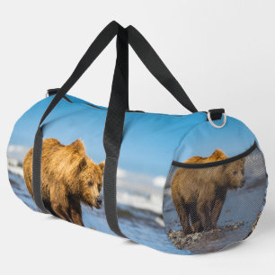 Sac De Sport Maman ours regarde ses deux enfants