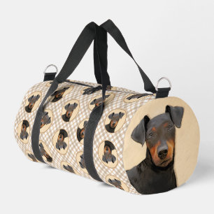 Sac De Sport Manchester Terrier Peinture Art animal original