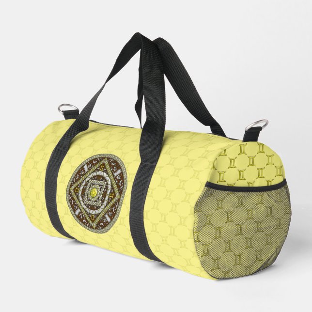 Sac De Sport Mandala des Gémeaux  (Coin droit)