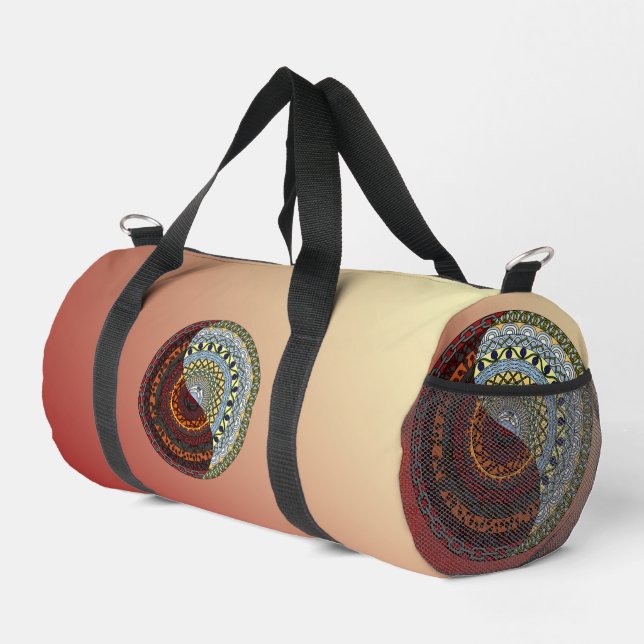 Sac De Sport Mandala du Ciel et de l'Enfer (Coin droit)