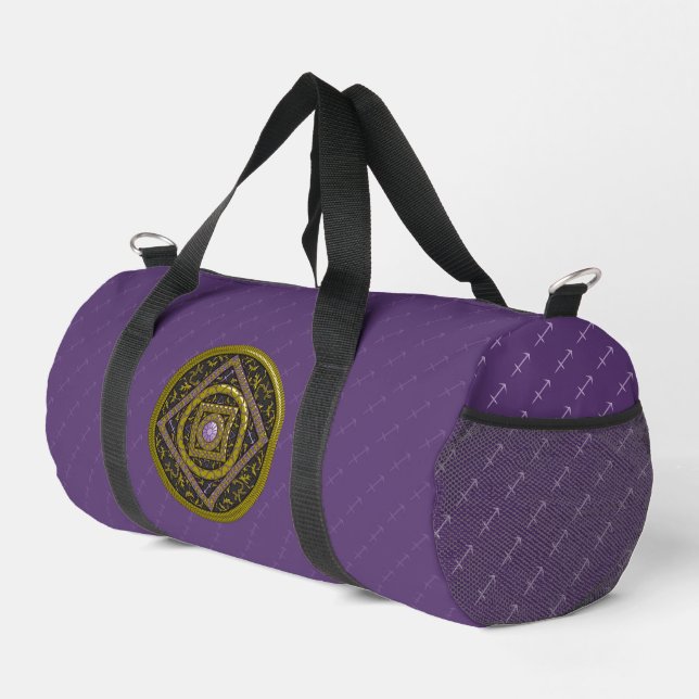 Sac De Sport Mandala du Sagittaire  (Coin droit)