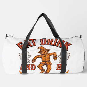 Sac De Sport Manger Boire Et Être Effrayant Chemise Vintage Hal