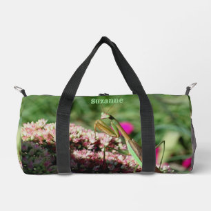 Sac De Sport Mante religieuse sur fleur de Sedum personnalisée