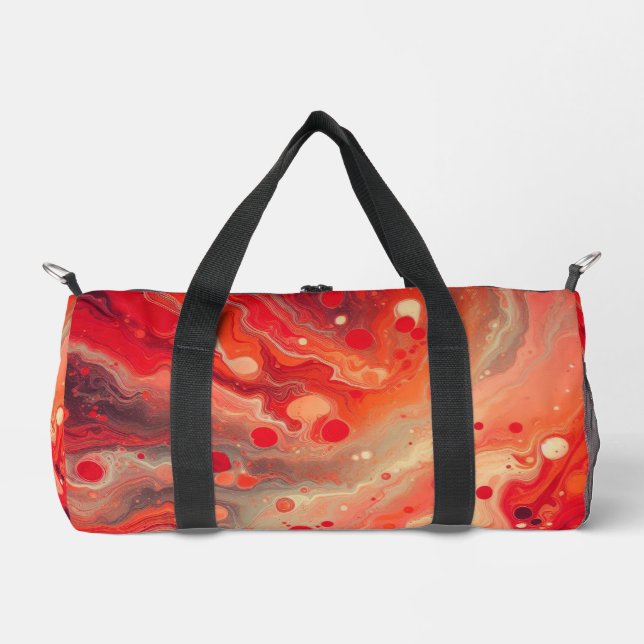 Sac De Sport Marbre rouge (Recto)