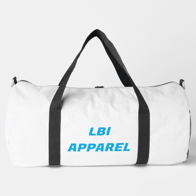 SAC DE SPORT MARQUE LBI APPAREL (Recto)