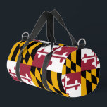 Sac De Sport Maryland Flag<br><div class="desc">Carry the boldest design in the Union on your next journey with this Maryland Flag Duffle Bag. Widely considered the most stylish and unique state flag in America, this bag is the ultimate way to show your "Old Line State" pride at the gym, on a weekend trip to the Chesapeake,...</div>