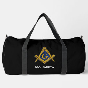 Sac De Sport Masonic Freemasons Masonry Oes Carré et Compass