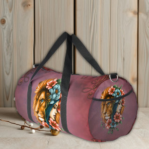 Sac De Sport Merveilleuse femme dont les cheveux longs et fluid