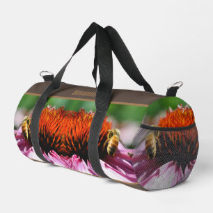 Sac De Sport Miel Bee Sur Flower Daisy Personnalisé