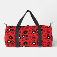 Mignonne coccinelle à motifs