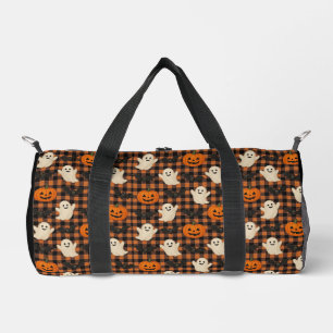 Sac De Sport Mignonne, en vichy halloween fantôme chauves-souri