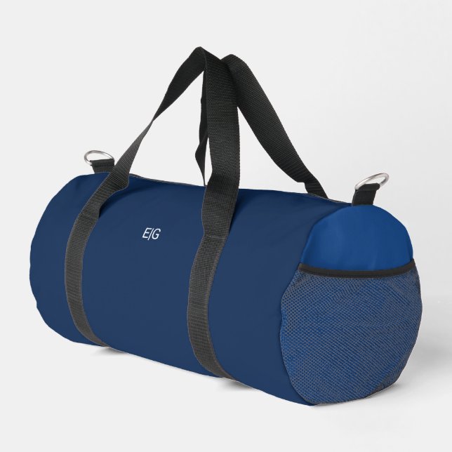 Sac De Sport Minimalist Blue Monogram (Coin droit)