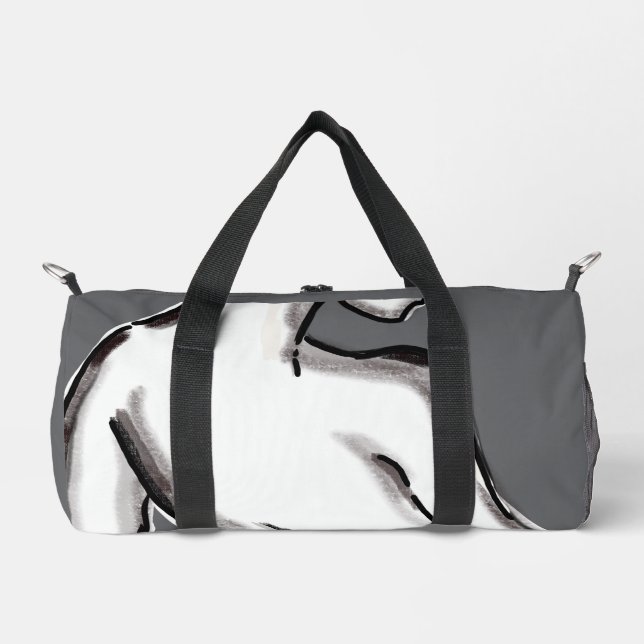 Sac de sport minimaliste abstrait (Recto)