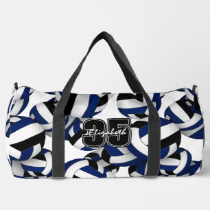 Sac De Sport modèle de couleurs de l'équipe de volley-ball bleu