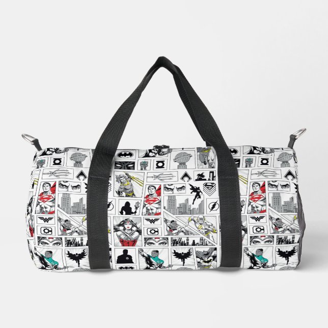 Sac De Sport Modèle de panneau héroïque de la Ligue de justice (Recto)