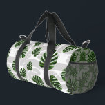 Sac De Sport Modern Boho Botanical Leaves Pattern<br><div class="desc">Bring the freshness of nature into your everyday life with our botanical pattern featuring stylized Monstera leaves and organic foliage. This design blends organic aesthetics with a modern, bohemian flair, making it ideal for home textiles, device cases, and fashion accessories. Flexible Design: We’ve created this pattern on a transparent base...</div>