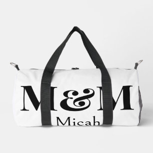 Sac De Sport Moderne Minimaliste Monogramme Luxe Élégant Tendan