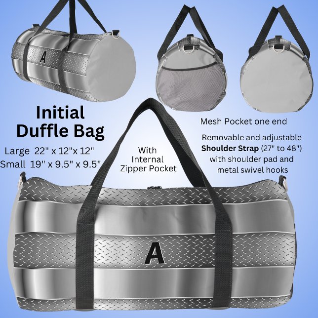 Sac De Sport Modifier l'apparence initiale en métal gris (Créateur téléchargé)