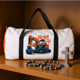 Sac De Sport Moment de jeu sur le bulldozer