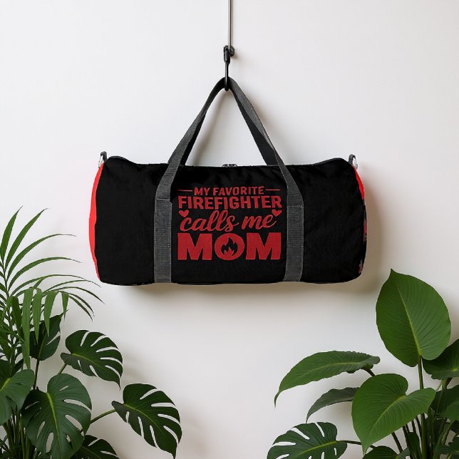 Sac De Sport Mon pompier préféré m'appelle maman  (Créateur téléchargé)