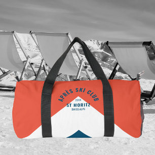 Sac De Sport Monogramme de l'après-ski Club de la Marine Rouge 