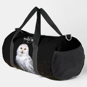 Sac De Sport Monogramme de nom personnalisé de majestueuse chou
