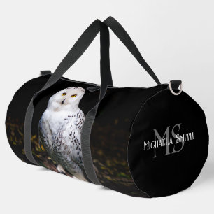 Sac De Sport Monogramme de nom personnalisé de majestueuse chou