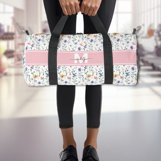 Sac De Sport Monogramme Fleur Sauvage (Wildflower Monogram Duffle Bag)