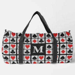 Sac De Sport monogramme personnalisé du lecteur de carte