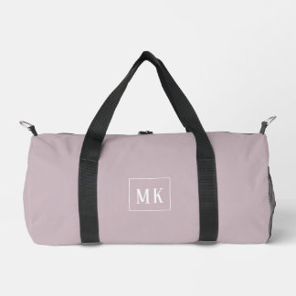 Sac De Sport monogramme personnalisé, mauve partout