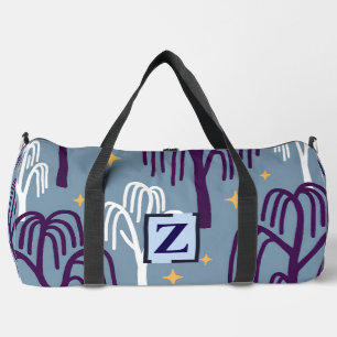 Sac De Sport Monogramme personnalisé Motif d'arbre généalogique